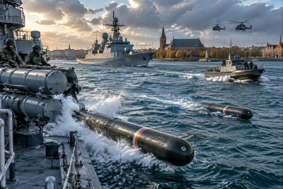 Торпеды у Калининграда: Что стоит за российскими военными учениями в Балтийском море