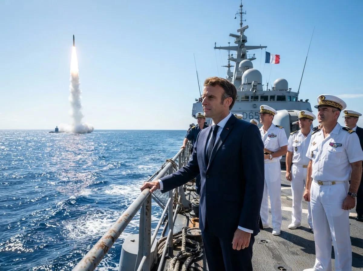 Макрон сам нажал на кнопку: Новая ядерная ракета Франции: грозное оружие или дорогостоящий блеф