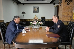 Тува получила нового главного гаишника из Хакасии: какую задачу поставил Ховалыг подполковнику Кичееву