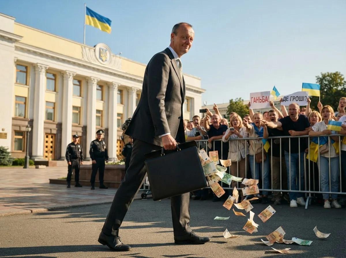 Мерц приехал с миллиардами, а уехал с позором. Что на самом деле произошло в Киеве