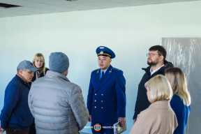 Мэр Чебоксар Станислав Трофимов: В гимназии № 1 школах № 2 и № 35 готовность ремонтных работ превысила 90%