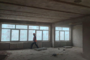В Дмитрове продолжают капремонт дошкольного отделения гимназии «Логос»
